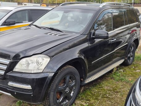 2010 Mercedes-Benz GL-Класс 500 I (X164) Рестайлинг, чёрный, 1330000 рублей, вид 5