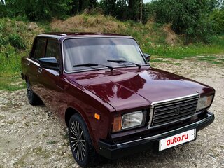 2006 Lada (ВАЗ) 2107, пурпурный, 235000 рублей, вид 4