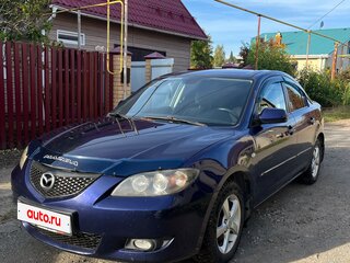 2006 Mazda 3 I (BK) Рестайлинг, синий, 350000 рублей, вид 1