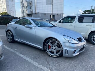 2005 Mercedes-Benz SLK-Класс 350 II (R171), серебристый, 1100000 рублей, вид 2