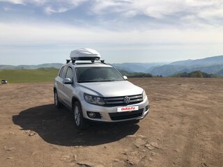 2011 Volkswagen Tiguan I Рестайлинг, серебристый, 1200000 рублей, вид 3