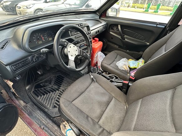 2005 Lada (ВАЗ) 2114, красный, 85000 рублей - вид 4