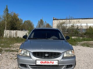2006 Hyundai Accent ТагАЗ II, серебристый, 430000 рублей, вид 5