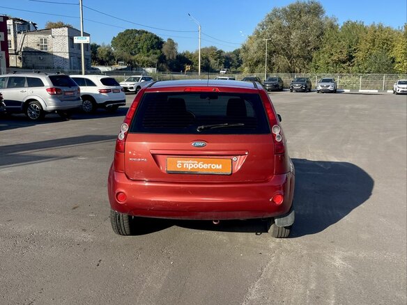2008 Ford Fiesta Mk5, красный, 450000 рублей - вид 7
