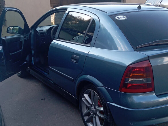 2001 Opel Astra G, серый, 350000 рублей - вид 3