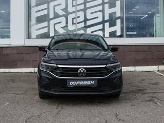 2020 Volkswagen Polo VI, чёрный, 1430000 рублей, вид 3