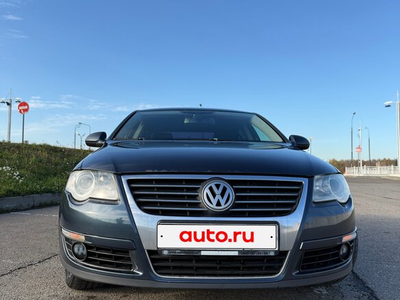 2008 Volkswagen Passat B6, синий, 790000 рублей - вид 6