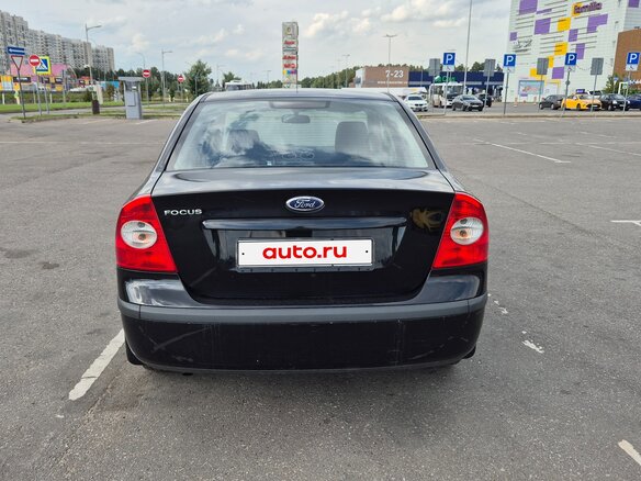 2007 Ford Focus II, чёрный - вид 9