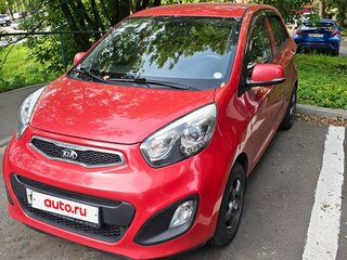 2014 Kia Picanto II, красный, 1250000 рублей, вид 1