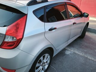 2011 Hyundai Solaris I, серебристый, 550000 рублей, вид 5