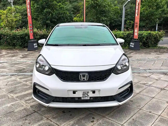 2021 Honda Fit IV, белый, 1198400 рублей - вид 1