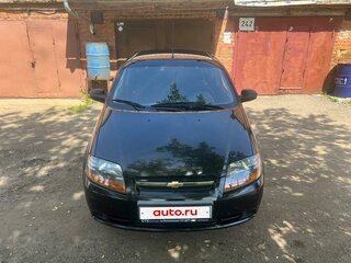 2005 Chevrolet Aveo I, чёрный, 590000 рублей, вид 2