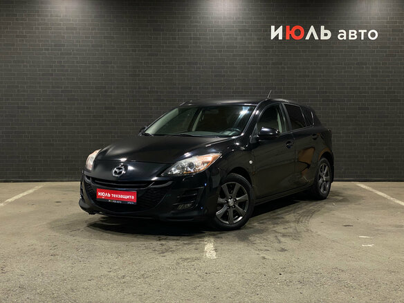 2010 Mazda 3 II (BL), чёрный, 860000 рублей