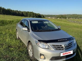 2012 Toyota Corolla X (E140, E150) Рестайлинг, серебристый, 1100000 рублей, вид 3