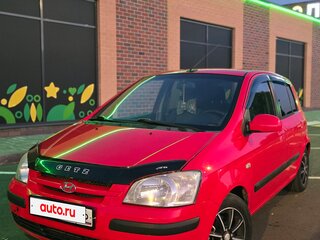 2003 Hyundai Getz I, красный, 355000 рублей, вид 2