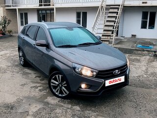 2019 Lada (ВАЗ) Vesta SW Cross I, серый, 870000 рублей, вид 2