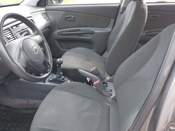 2011 Kia Rio II Рестайлинг, серый - вид 4