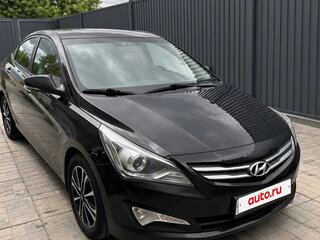 2016 Hyundai Solaris I Рестайлинг, чёрный, 1000000 рублей, вид 3