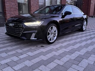 2024 Audi A7 L 45 TFSI II (4K), чёрный, 6200000 рублей, вид 2