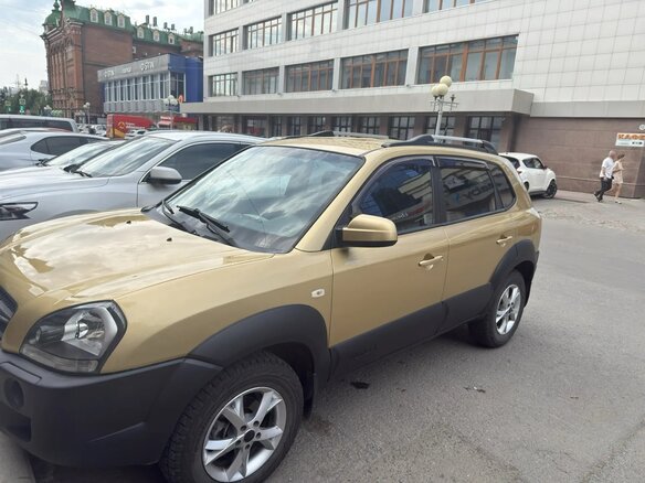 2005 Hyundai Tucson I, золотистый, 600000 рублей - вид 7