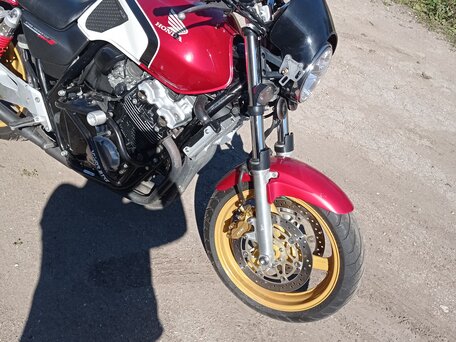 2007 Honda CB 400 Super Four, красный, 420000 рублей, вид 4