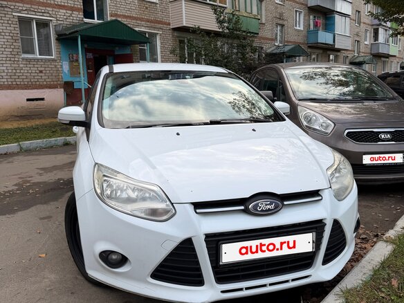 2014 Ford Focus III, белый, 600000 рублей - вид 1