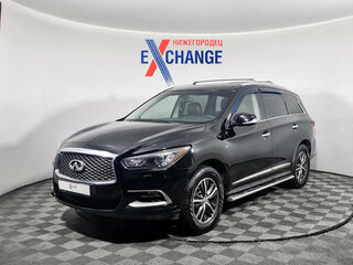 2017 Infiniti QX60 I Рестайлинг, чёрный, 1689000 рублей, вид 1