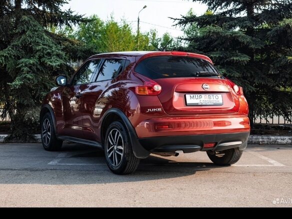 2012 Nissan Juke I, красный, 750000 рублей - вид 2