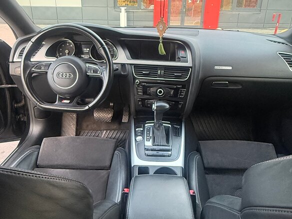 2014 Audi A5 I (8T) Рестайлинг, чёрный, 2300000 рублей - вид 7