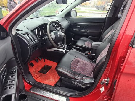 2011 Mitsubishi ASX I, красный, 450000 рублей, вид 3