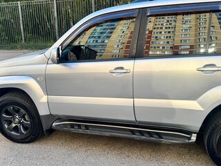 2008 Toyota Land Cruiser Prado 4-speed 120 Series Рестайлинг, серый, 1650000 рублей, вид 2