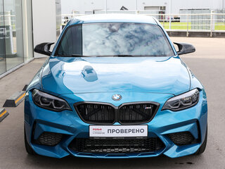 2021 BMW M2 Competition F87 Рестайлинг, голубой, 6498000 рублей, вид 2