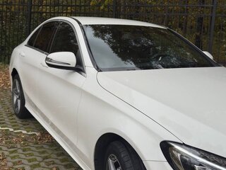 2015 Mercedes-Benz C-Класс 180 IV (W205), белый, 2360000 рублей, вид 4