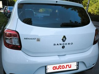 2015 Renault Sandero II, белый, 585000 рублей, вид 3