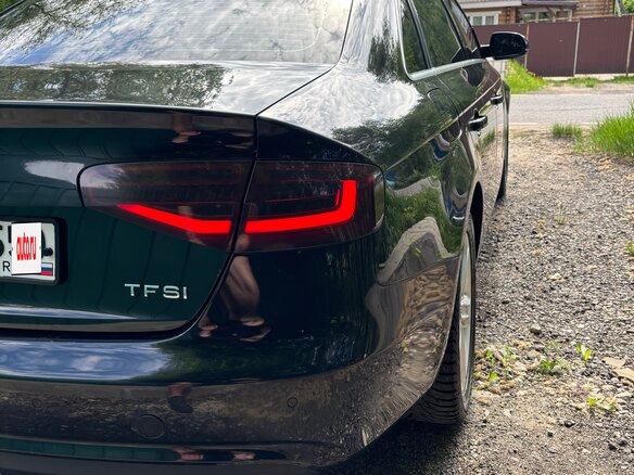 2014 Audi A4 IV (B8) Рестайлинг, чёрный, 1350000 рублей - вид 5