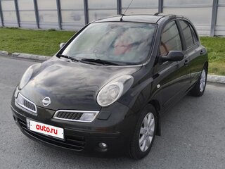 2008 Nissan Micra III (K12), чёрный, 660000 рублей, вид 1
