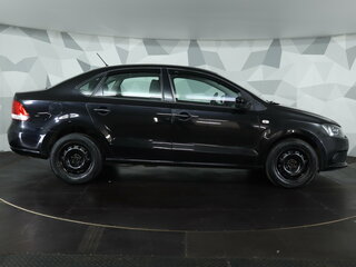 2014 Volkswagen Polo V, чёрный, 689000 рублей, вид 4