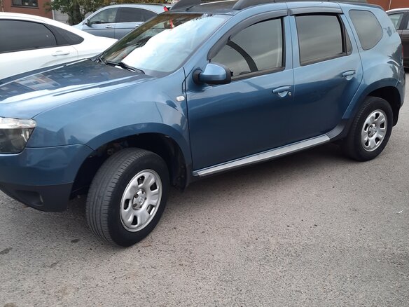 2013 Renault Duster I, синий, 830000 рублей - вид 3