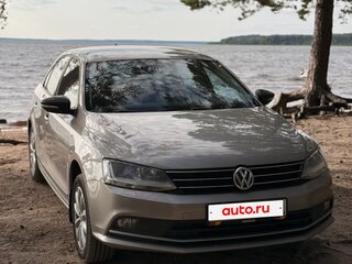 2018 Volkswagen Jetta VI Рестайлинг, бежевый, 1600000 рублей, вид 1