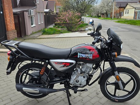 2021 Bajaj Boxer BM 125, чёрный, 100000 рублей, вид 4