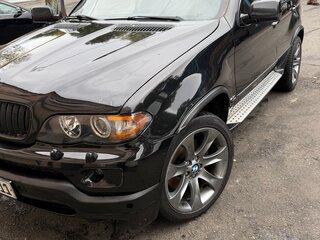 2004 BMW X5 4.8is I (E53) Рестайлинг, чёрный, 780000 рублей, вид 2