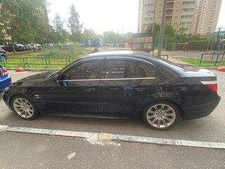 2008 BMW 5 серии 525i V (E60/E61) Рестайлинг, синий, 2050000 рублей, вид 5