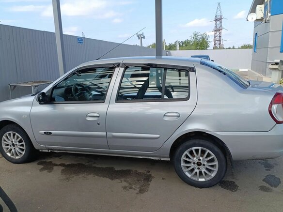 2007 Renault Symbol I Рестайлинг 2, серый, 430000 рублей - вид 6