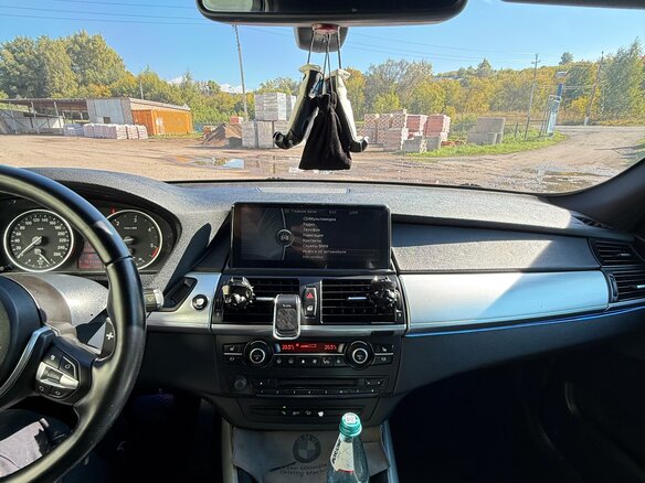 2011 BMW X5 40d II (E70) Рестайлинг, чёрный - вид 10