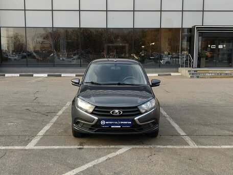 2021 Lada (ВАЗ) Granta I Рестайлинг, серый, 649000 рублей, вид 3