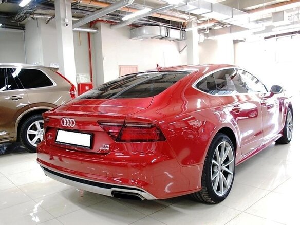2015 Audi A7 I (4G) Рестайлинг, пурпурный, 2000000 рублей - вид 3