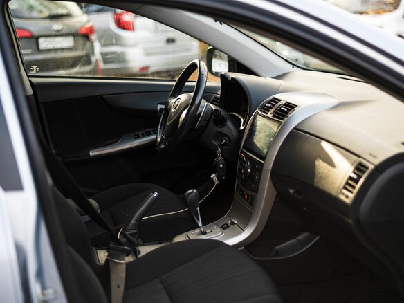 2007 Toyota Corolla AMT X (E140, E150), голубой, 499000 рублей - вид 10