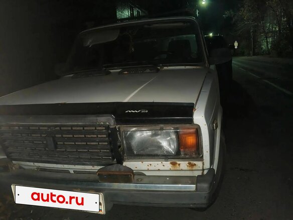 1998 Lada (ВАЗ) 2107, белый, 40000 рублей - вид 4