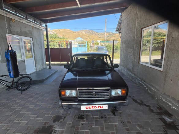 2008 Lada (ВАЗ) 2107, коричневый, 215000 рублей