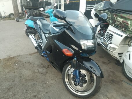 1998 Kawasaki ZZR 1100, чёрный, 300000 рублей, вид 2